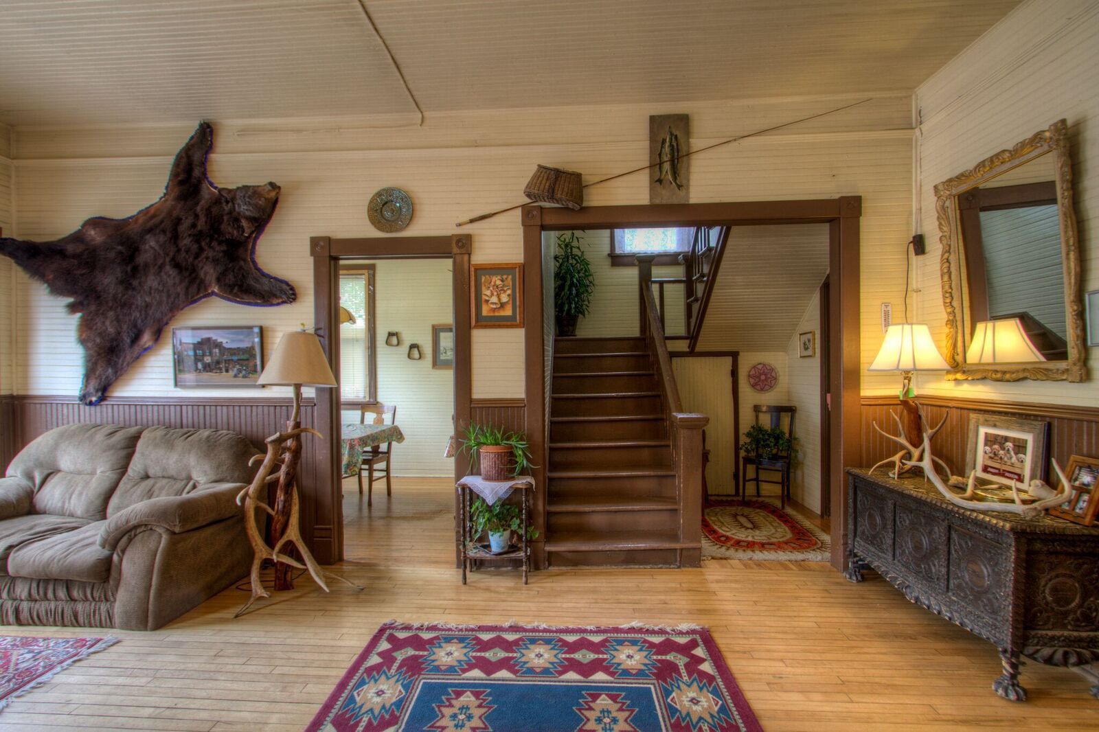 Crazy Mountain Inn interior